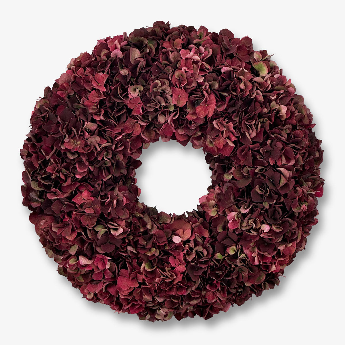 Hortensien Kranz Merlot online kaufen – TOM FLOWERS